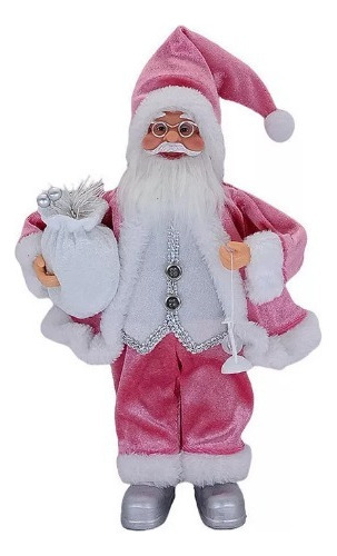 Ornamento 30cm Em Pé Decoração De Papai Noel2024