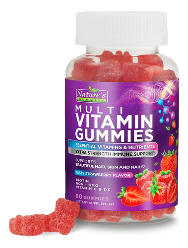 Gomas Multivitamínicas Para Adultos: Suporte Imunológico Pa