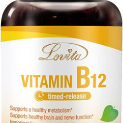 Vitamina B-12 Marca Lovita, 1000 Mcg, 60 Comprimidos