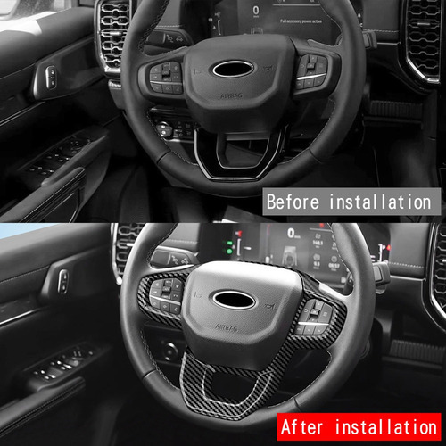 Capa Decorativa Para Volante De Carro Ranger 2023 Trim In - Imagem 3