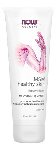 Msm Loção Lipossomal Pele Now Foods 237ml Importado