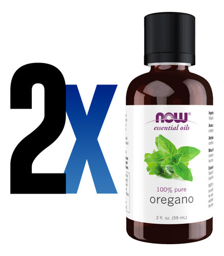 Óleo De Orégano Now Foods 30 Ml Puro Importado 2un - Imagem 2