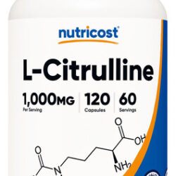 Suplemento Nutricost L-citrulina 750 Mg 120 Cápsulas