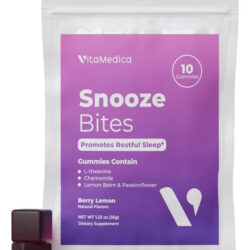 Vitamedica Snooze Bites - Gommies De Sono Sem Melatonina - P
