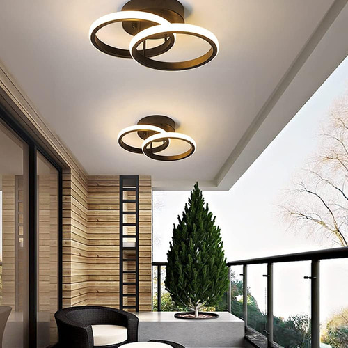 Luminária Pendente Moderna, Quarto, Luz Led De 20 Cm - Imagem 19