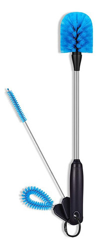 Conjunto De Escova De Limpeza De Garrafa De Água De Aço Inox - Imagem 2