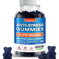 Gomas Para Alívio Do Estresse - 1500mg 5htp Com L-teanina Ga