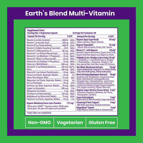Multivitamínico Paradise Superfood 60 Cápsulas - Imagem 3