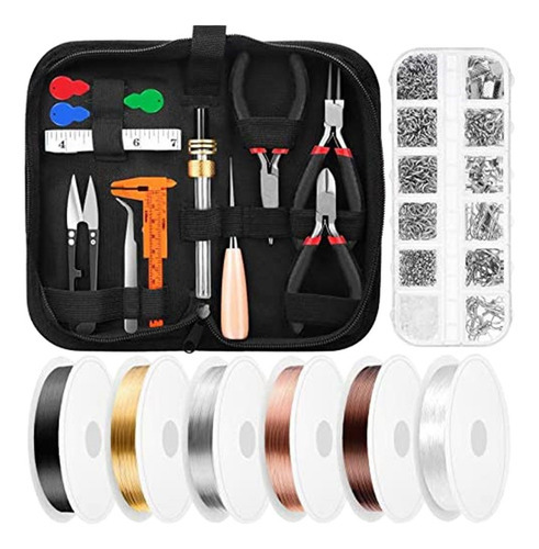 Kit De Ferramentas Para Fabricação De Joias, Alicates, Fios - Imagem 5