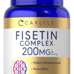 Suplemento Complexo Carlyle Fisetin | 200mg | 90 Cápsulas |