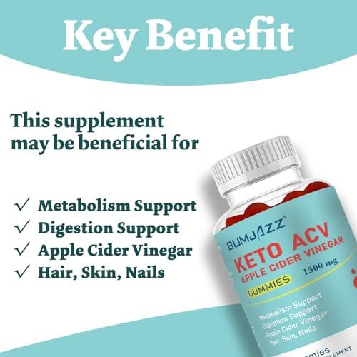 Bumjazz Keto Acv Gummies Aumentam O Metabolismo Com Suplemen - Imagem 6