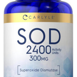 Carlyle S.o.d. Cápsulas De Suplemento | 300mg | Contagem 120