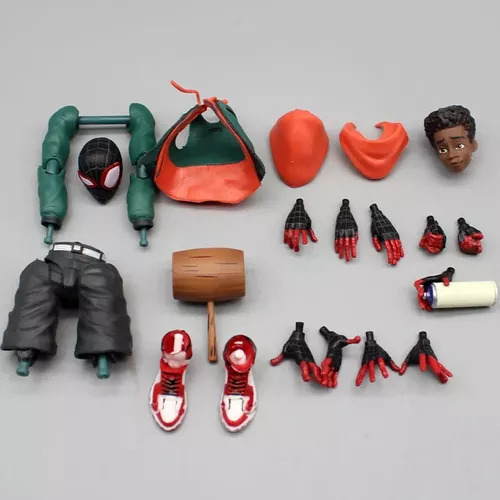 Boneco Ação Do Homem-aranha Miles Morales Peter Parker To - Imagem 6