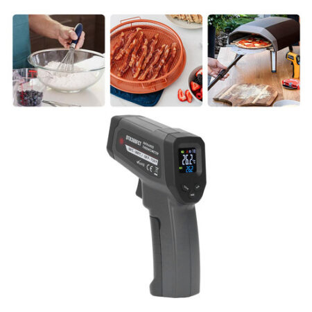 Termômetro Infravermelho Para Cozinhar Pistola De Temperatur - Imagem 5