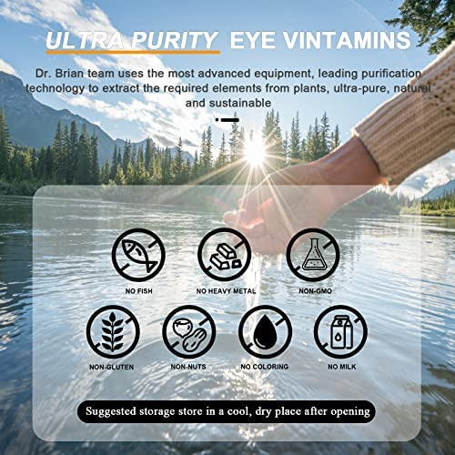 Dr. Brian Eye Vitamins Lutein & Zeaxanthin Capsule Suplemen - Imagem 3