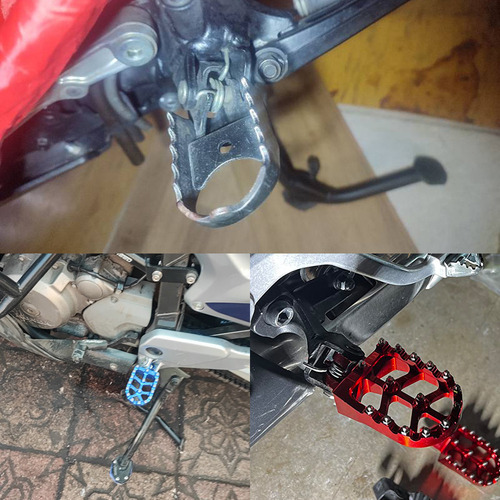 Pedaleira Anker Inox Crf 230/250 Tornado Xre300 + Pino Molas - Imagem 2
