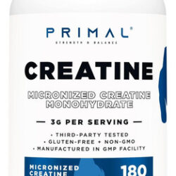 Monohidrato De Creatina Primal (3.000 Mg, 180 Cápsulas) - Su