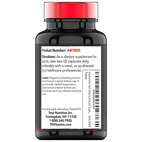 Cápsulas De Extrato De Cereja Ácida (2400 Mg - 120 Unidades) - Imagem 7