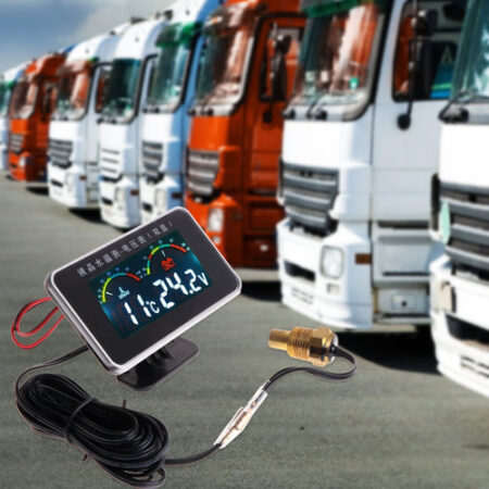 12/24v Indicador De Temperatura Da Água Medidor Digital Lcd - Imagem 3