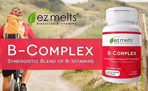 Vitamina B-12 Marca Ez Melts, 360 Mcg, 60 Comprimidos - Imagem 6