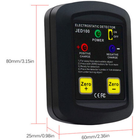 Analisador Eletroestático Portátil Medidor Esd 100v ~ 20kv - Imagem 2
