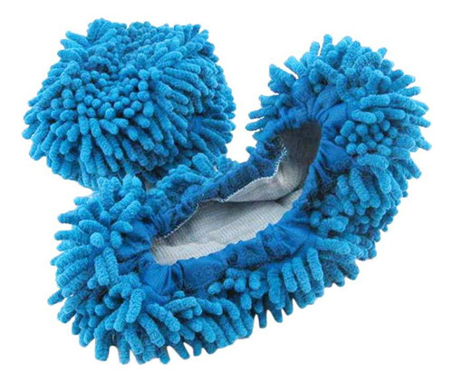 Chinelos Single Chenille Mop Wipe Shoes Lazy Shoe Mop Caps S