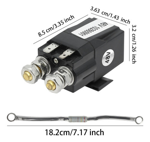 Solenóide 102865901 Substitui Diretamente Peça De - Imagem 2