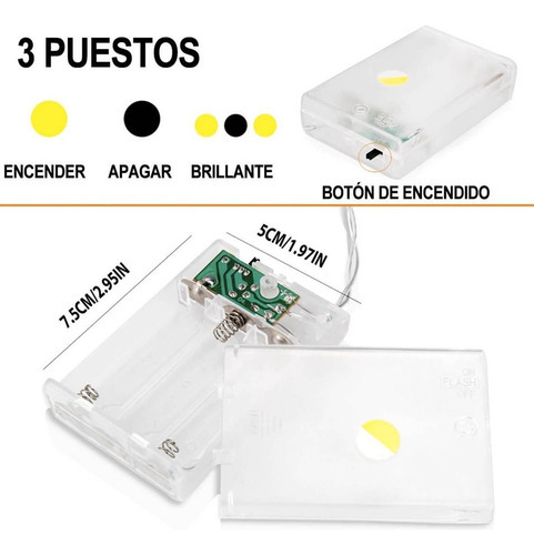 Cordão Luz Led Luminaria Abajur Bola Abóbora Halloween - Imagem 6