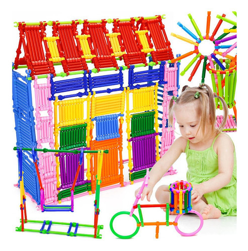 800 Peças De Brinquedos Educativos Para Crianças Diy Buildin