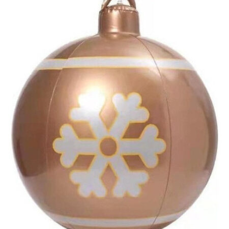 Bola Inflável Gigante Da Decoração Do Pvc Do Natal 60cm - Imagem 11