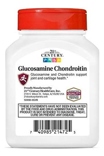 Glucosamina Condroitina Do Século 21 - Força, Contagem De 6 - Imagem 10