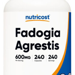 Nutricost Fadogia Agrestis (240 Cápsulas | 600 Mg Por Porção