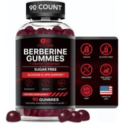 Eficaz Nutra Berberina Gomas Sem Açúcar 1200 Mg - Suplemento