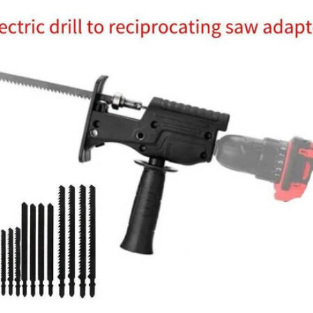 Adaptador De Serra Sabre Para Furadeira Elétrica Com 15 Lâmi - Imagem 2