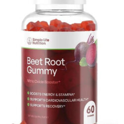 Gomas De Raiz De Beterraba Orgânica Simple Life Nutrition -