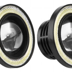 Luzes Universais Angel Eyes, 2 Unidades, 10 W, Led Cob Dayti