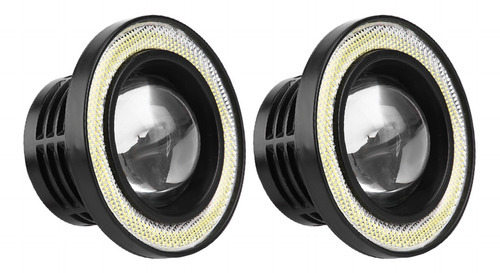Luzes Universais Angel Eyes, 2 Unidades, 10 W, Led Cob Dayti