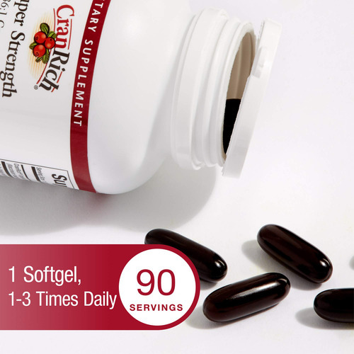 Suplemento Natural Factors Cranrich Cranberry 90 Cápsulas Ge - Imagem 5