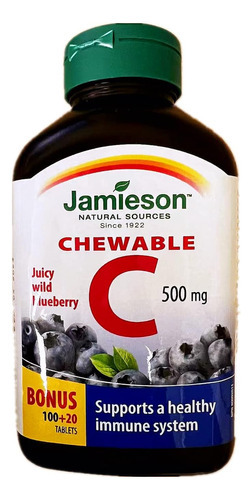 Vitamina C - Mirtilo Selvagem - 500 Mg - Imagem 5