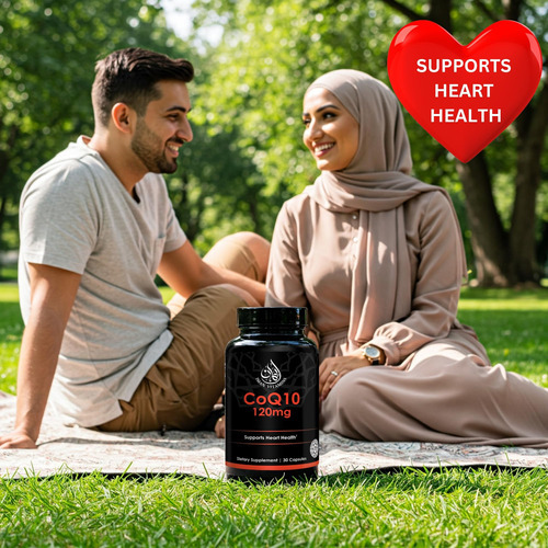 Iman Vitaminas Halal Coq10 Para Adultos, Ubiquinona, 120mg, - Imagem 4