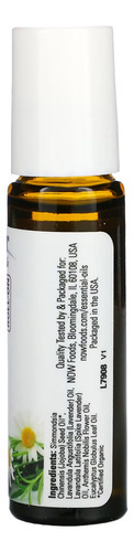 Mistura De Óleos Roll-on Now Foods 10 Ml Importado 4un - Imagem 5