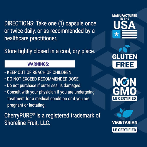 Life Extension Tart Cherry Com Cherrypure®, Antocianinas, Es - Imagem 6