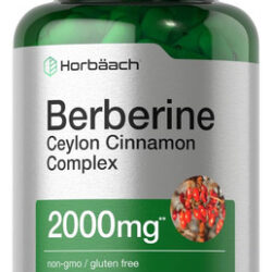 Horbaach Berberine Plus Canela Do Ceilão | 2000mg | 120 Cáps