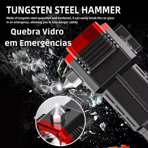 Melhor Lanterna Mais Forte Do Mundo 4 Leds 5 Em 1rd, Sos* - Imagem 4