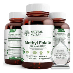 Natural Nutra Active Metil (metilado) Suplemento De Folato C