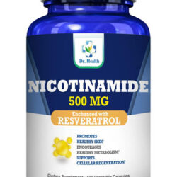 Nicotinamida 500mg Enhanced W. Resveratrol 100mg 120 Cápsula