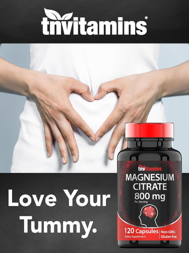 Citrato De Magnésio 800 Mg - 120 Cápsulas | Suprimento De Do - Imagem 5