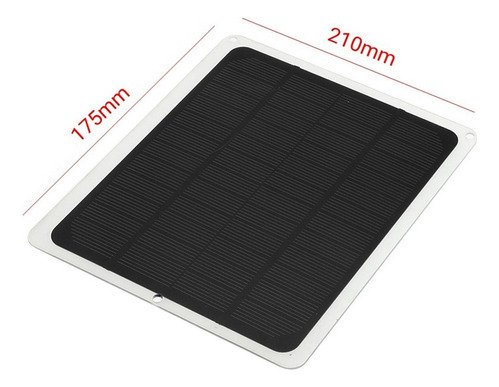 * Carregador Solar De 12 Volts 20 Watts Para Baterias 12v - Imagem 5