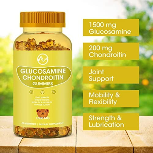 Gomas De Glucosamina E Condroitina Com Msm - 1500 Mg De For - Imagem 3
