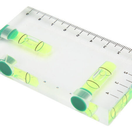 Nível De Bolha Horizontal Totalmente Transparente Bidimensio - Imagem 10